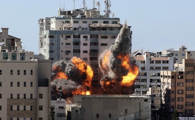 Israel Strikes Gaza Building With International Media Offices: Report